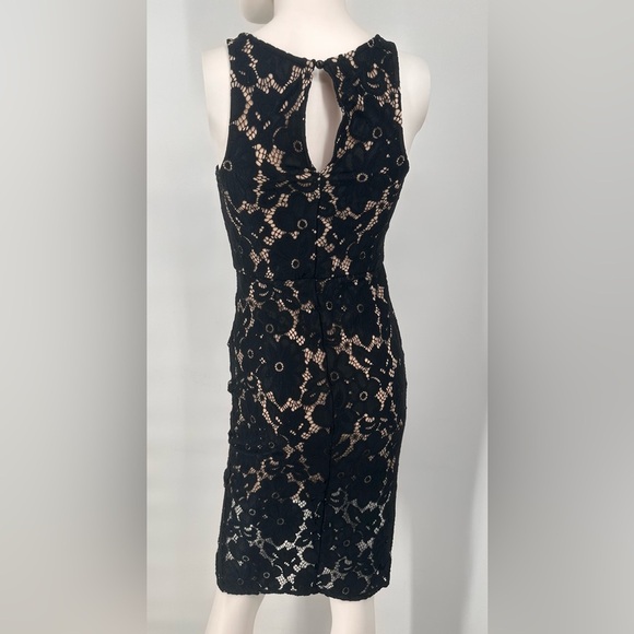 Bailey Blue Lace Cocktail Dress - Picture 2 of 7